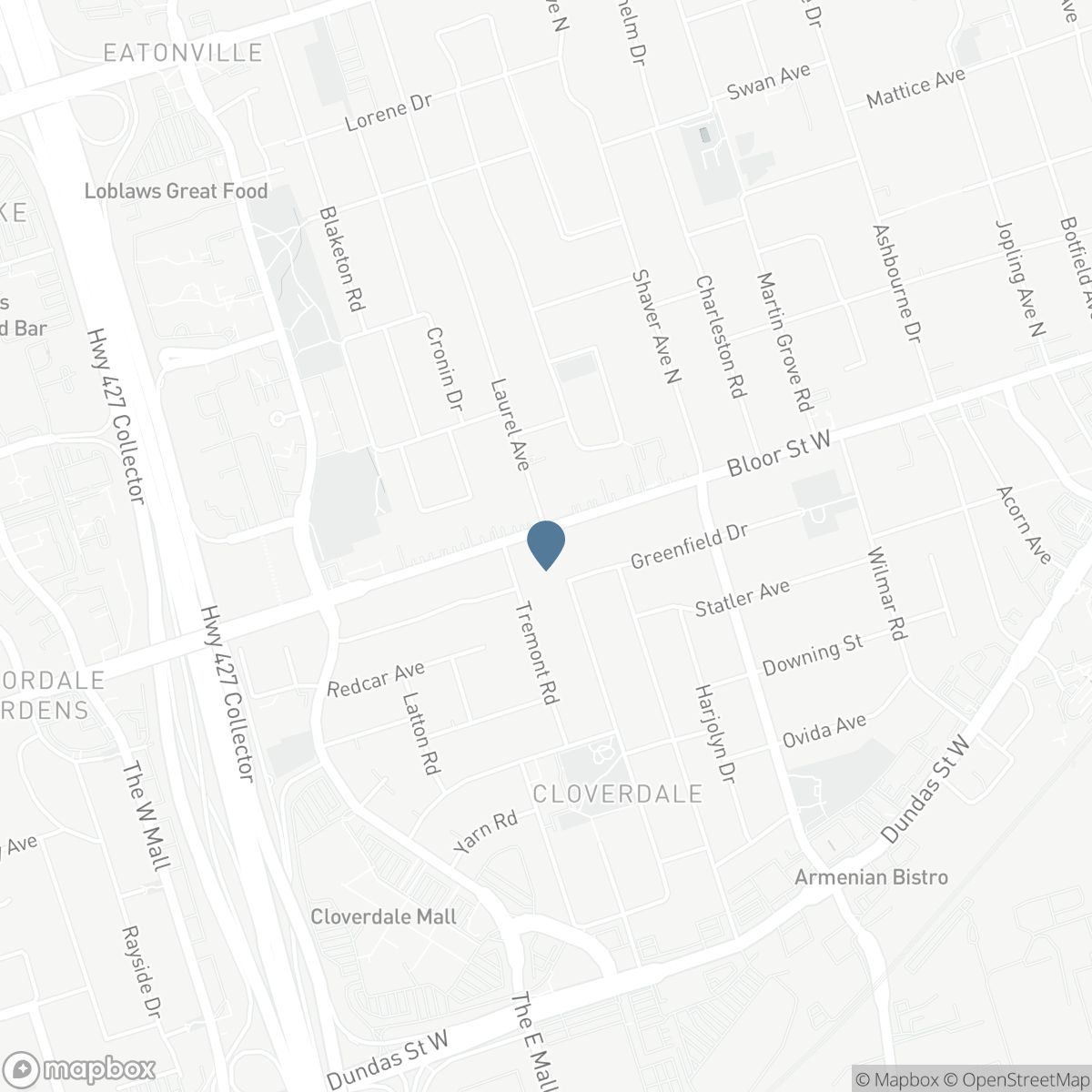 3989 BLOOR STREET W, Toronto, Ontario M9B 1M2